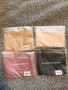 Tommy John Seamless Panties - Rugby Tan, Veiled Pink, Rose Petal, Black